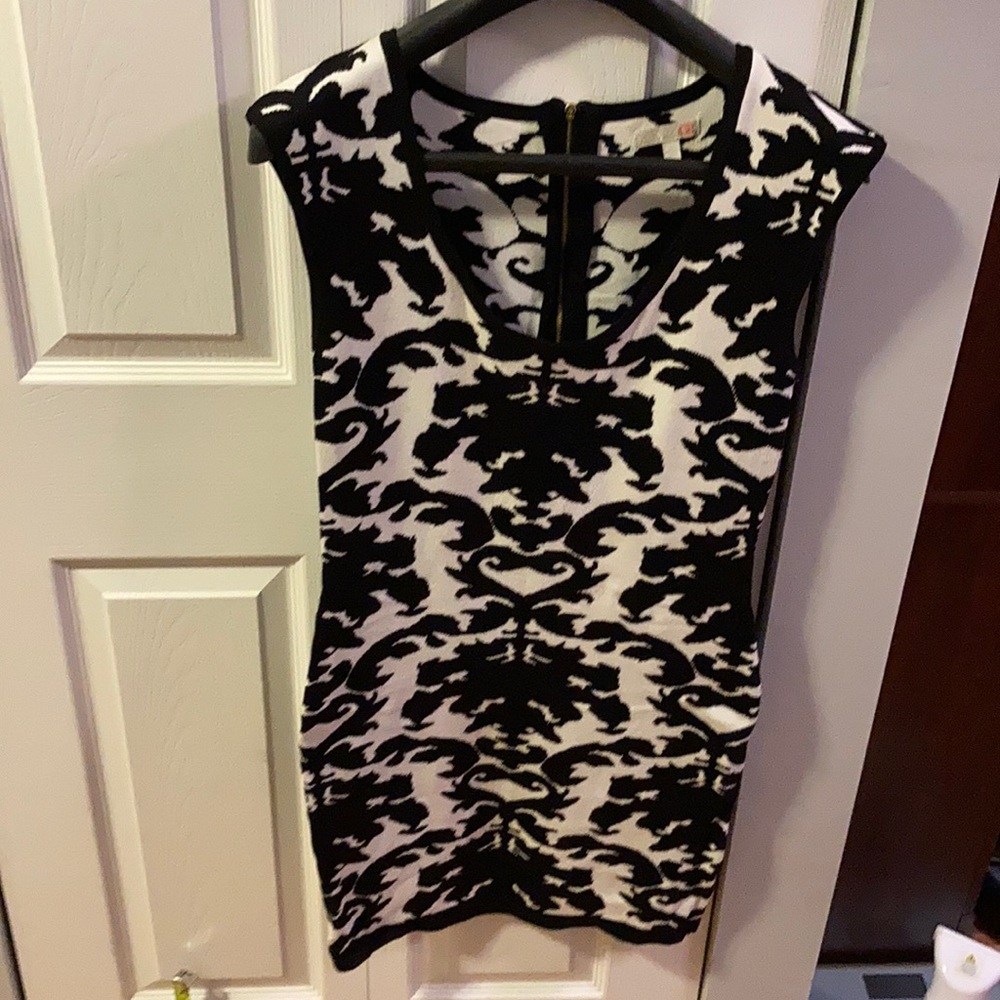Body-con sweater mini dress